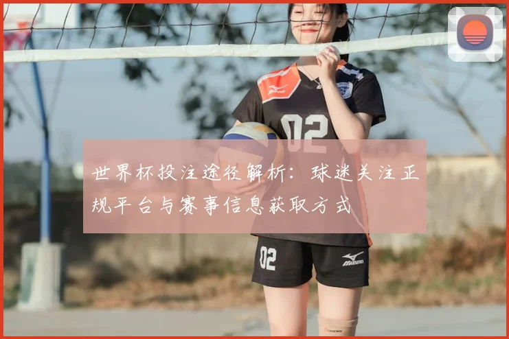 世界杯投注途径解析：球迷关注正规平台与赛事信息获取方式
